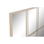 Miroir mural Home ESPRIT Beige Verre Fer Miroir Fenêtre Scandi 90 x 1 x 120 cm