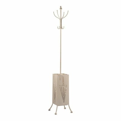 Coat rack Gift Decor Cream Metal (Refurbished D)