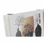 Decorative box DKD Home Decor White Black Golden MDF Wood Modern Vase (2 Units)