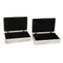 Decorative box DKD Home Decor Natural MDF Wood (2 Units)
