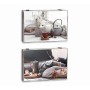 Decorative box DKD Home Decor Multicolour MDF Wood Oriental Counter (2 Units)