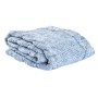 Couvre-Lits DKD Home Decor Bleu Bleu ciel 150 x 125 x 1 cm (2 Unités)