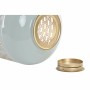Bougeoir DKD Home Decor Bleu Rose Aluminium 24 x 24 x 60 cm 24 x 24 x 71 cm (2 Unités) (2 Pièces)