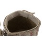 Multi-purpose basket DKD Home Decor Brown Black Red Jute Natural Fibre Boho 30 x 30 x 36 cm (2 Units)
