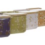 Salt Shaker with Lid DKD Home Decor Green Pink Mustard Lilac Bamboo 750 ml 14 x 12,5 x 12 cm (4 Units)
