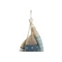 Hanging decoration Home ESPRIT Blue White Natural Fish 5 x 5 x 20 cm (2 Units)