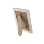 Cadre photo Home ESPRIT Blanc Naturel Verre polystyrène Scandinave 19,5 x 2 x 24,5 cm (2 Unités)