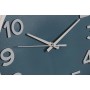 Wall Clock Home ESPRIT Blue White Pink Mustard PVC 30 x 4 x 30 cm (3 Units)