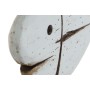 Figurine Décorative Home ESPRIT Blanc Naturel Poisson Finition vieillie (2 Unités)