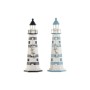 Lighting decoration Home ESPRIT Wood Sailor Headlight 14 x 14 x 40 cm (2 Units)