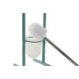 Porte-rouleaux pour Papier Toilette Home ESPRIT Blanc Turquoise Métal 30 x 16 x 78,5 cm (2 Unités)