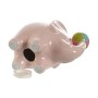 Money box Home ESPRIT Dolomite Elephant 17 x 11 x 14,5 cm (2 Units)