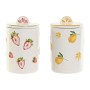 Boîte Home ESPRIT Jaune Rouge Vert Moderne Fruits (2 Unités)
