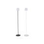 Solar lamp Home ESPRIT Black 25 x 25 x 140 cm