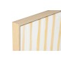 Painting Home ESPRIT Yellow Blue Mediterranean 60 x 4 x 80 cm (4 Units)