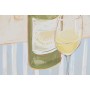 Painting Home ESPRIT Yellow Blue Mediterranean 60 x 4 x 80 cm (4 Units)