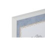Painting Home ESPRIT Blue Cream 30 x 3 x 40 cm (3 Units)