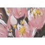 Painting Home ESPRIT Yellow Green Pink Shabby Chic Vase 83 x 4,5 x 83 cm (2 Units)