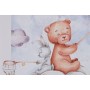 Painting Home ESPRIT Blue Brown Children's 30 x 2 x 40 cm (4 Units)