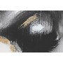 Painting Home ESPRIT White Black Grey Golden Lady (2 Units)