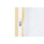 Painting Home ESPRIT White Black Grey Golden Lady (2 Units)