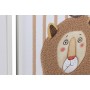 Painting Home ESPRIT White Grey Children's animals 40 x 1,8 x 50 cm (4 Units)