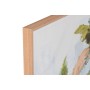Cadre Home ESPRIT Bleu Vert Palmiers Tropical 120 x 3,5 x 90 cm (2 Unités)