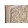 Painting Home ESPRIT White Natural Scandinavian 40 x 3 x 40 cm (2 Units)