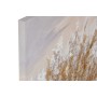 Painting Home ESPRIT Blue Golden Beach Mediterranean 80 x 3 x 80 cm (2 Units)