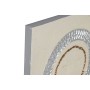 Cadre Home ESPRIT Bleu Vert Abstrait Urbaine 80 x 3 x 80 cm (2 Unités)