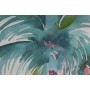 Painting Home ESPRIT Blue Red Green Sky blue Palms Tropical 80 x 3,5 x 80 cm (2 Units)