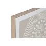 Painting Home ESPRIT White Beige Circles Urban 82 x 4,5 x 82 cm (2 Units)
