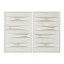 Painting Home ESPRIT White Beige Modern Urban 60 x 3 x 90 cm (2 Units)