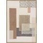 Painting Home ESPRIT Brown Beige Abstract Urban 50 x 3 x 70 cm (2 Units)