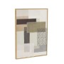Painting Home ESPRIT Brown Beige Abstract Urban 50 x 3 x 70 cm (2 Units)
