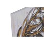 Painting Home ESPRIT Black Golden Colonial African Woman 60 x 3 x 90 cm (2 Units)