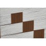 Painting Home ESPRIT White Brown Beige Modern Urban 50 x 3 x 50 cm (2 Units)