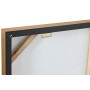 Painting Home ESPRIT Black Modern chica Lacquered 82 x 4 x 82 cm (2 Units)