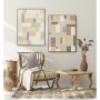 Painting Home ESPRIT Brown Beige Squared Urban 60 x 3 x 80 cm (2 Units)