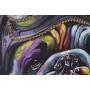 Painting Home ESPRIT Black Modern Dog 60 x 3 x 90 cm (2 Units)