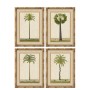 Painting Home ESPRIT Green Natural Palms Tropical 45 x 2,5 x 60 cm (4 Units)
