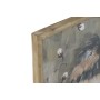 Painting Home ESPRIT Green Birds Shabby Chic 50 x 2 x 50 cm (4 Units)