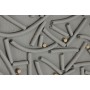 Painting Home ESPRIT White Beige Golden Modern Urban 90 x 3,5 x 120 cm (2 Units)