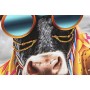 Painting Home ESPRIT Cow Modern Lacquered 90 x 4 x 60 cm (2 Units)