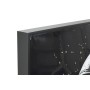 Painting Home ESPRIT Blue Black Modern Astronaut Lacquered 100 x 4 x 100 cm (2 Units)
