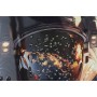 Painting Home ESPRIT Blue Black Modern Astronaut Lacquered 100 x 4 x 100 cm (2 Units)