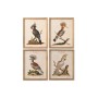 Painting Home ESPRIT Beige Tropical 40 x 2 x 50 cm (4 Units)