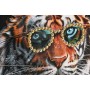 Cadre Home ESPRIT Noir Turquoise Tigre Laqué 60 x 3,5 x 60 cm (2 Unités)