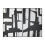 Painting Home ESPRIT White Black Abstract 123 x 4,3 x 183 cm (2 Units)