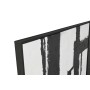 Painting Home ESPRIT White Black Abstract 123 x 4,3 x 183 cm (2 Units)